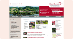 Desktop Screenshot of klosterebernach.de