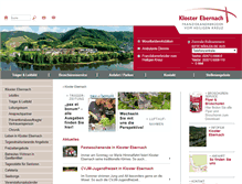 Tablet Screenshot of klosterebernach.de